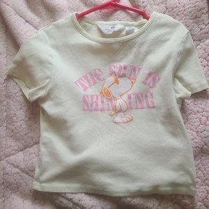 Cute Preppy Y2k H&M short sleeve tee